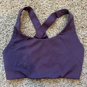 Harper Wilde Cross-Back Purple Sports Bra